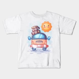 Cute travel with sun Kids T-Shirt